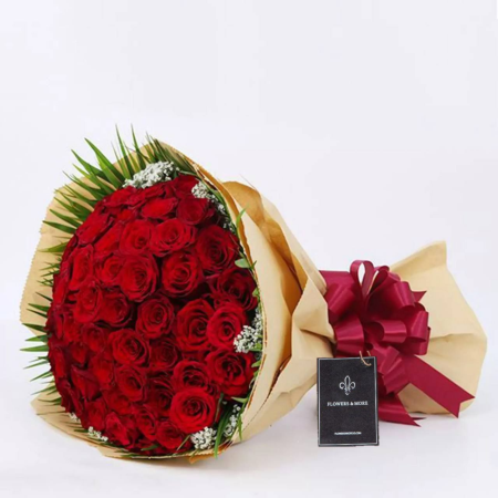  A large bouquet of roses - Added By Flowers & More