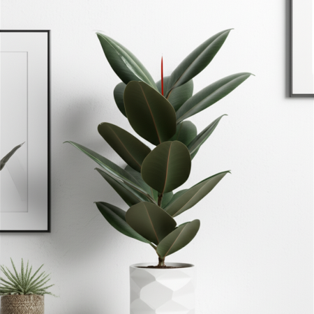 Burgundy Rubber Plant