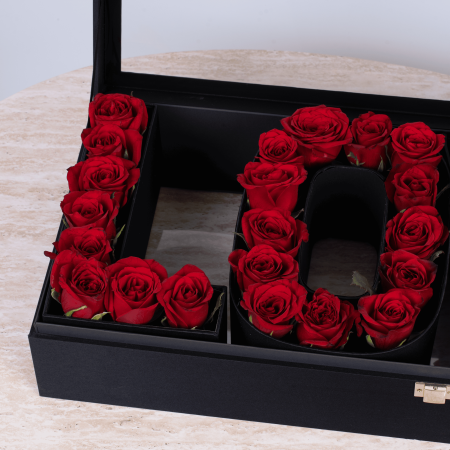 The Luxury "LOVE" Rose Box –